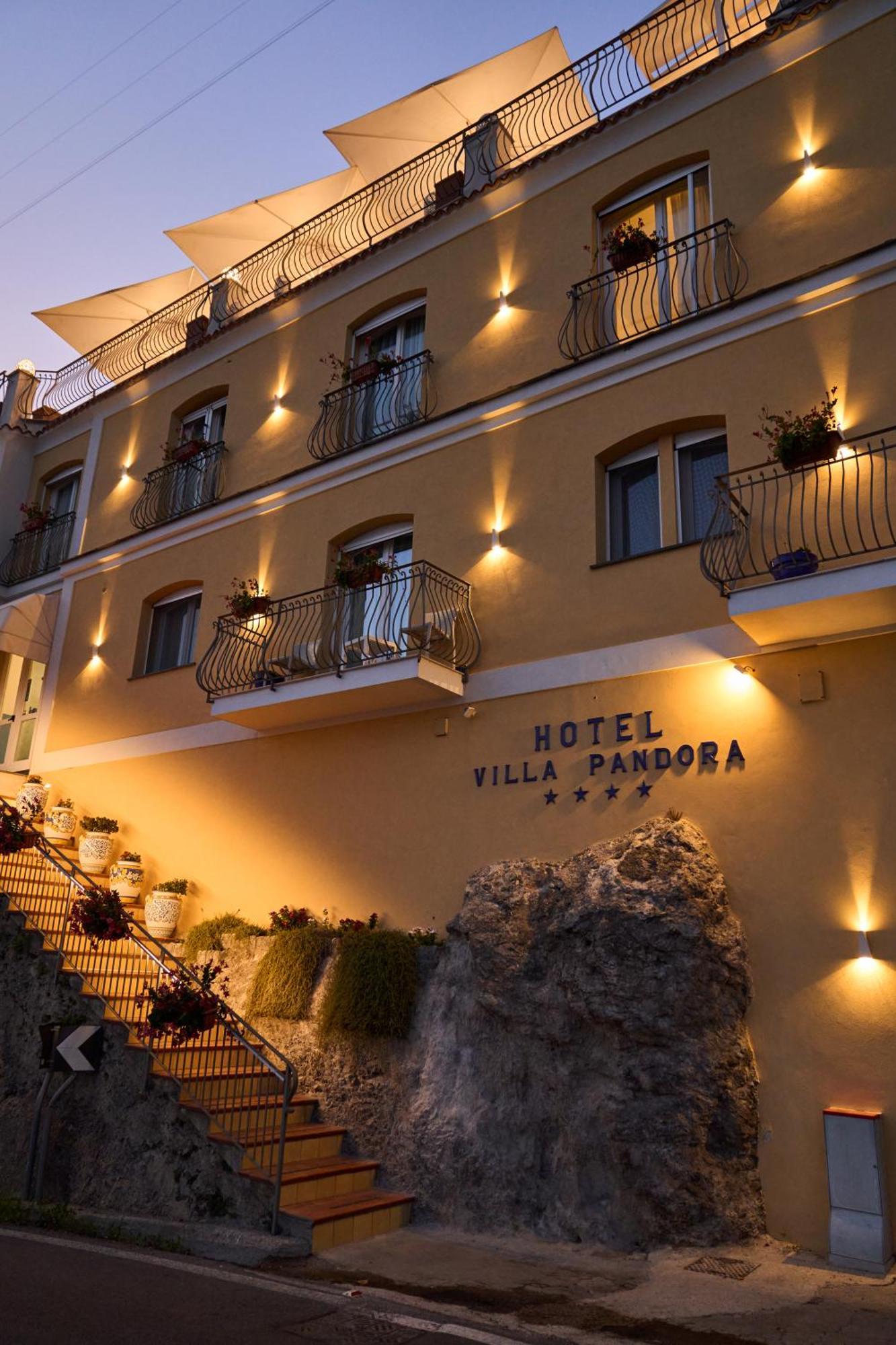 Hotel Villa Pandora Maiori Exterior photo
